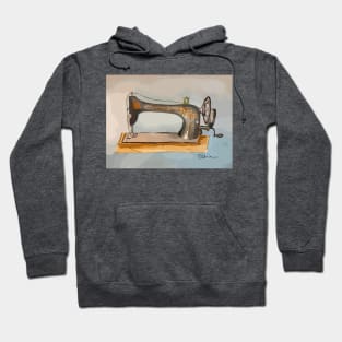 Old time sewing machine Hoodie